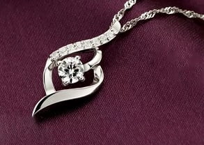 Srebrna verižica Infinity