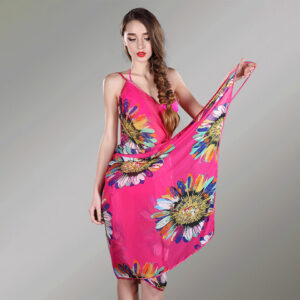 Poletna oblekica za na plažo - roza